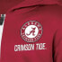 Фото #2 товара NCAA Alabama Crimson Tide Boys' Full Zip Poly Hoodie - S