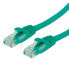 Фото #1 товара VALUE UTP Cable Cat.6 - halogen-free - green - 0.5 m - 0.5 m - Cat6 - U/UTP (UTP) - RJ-45 - RJ-45