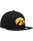 Фото #2 товара Men's Black Iowa Hawkeyes Primary Team Logo Basic 59FIFTY Fitted Hat