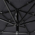 Фото #8 товара Садовый зонт vidaXL Sonnenschirm 3-слойный антрацитный 200 x 228 см (Д x В)