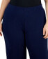 Фото #4 товара Plus Size New Shine Knit Dressing Pants, Created for Macy's