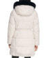 Фото #2 товара Women's Faux-Fur-Trim Hooded Anorak Puffer Coat