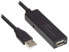 Good Connections GC-M0134 - 20 m - USB A - USB A - USB 2.0 - 480 Mbit/s - Black