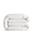 Фото #2 товара Year Round 360 Thread Count Ultra White Goose Feather Fiber and Down Comforter, Twin