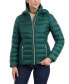 ფოტო #4 პროდუქტის Women's Hooded Packable Down Puffer Coat, Created for Macy's