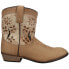 Фото #1 товара Dan Post Boots White Daisy ToolInlay Round Toe Cowboy Womens Size 6.5 M Casual