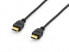 Equip HDMI 2.0 Cable - 15m - 15 m - HDMI Type A (Standard) - HDMI Type A (Standard) - 3D - 18 Gbit/s - Black