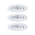 PAULMANN 942.93 - Recessed lighting spot - Non-changeable bulb(s) - 1 bulb(s) - LED - 2700 K - White