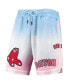 Фото #3 товара Men's Blue, Pink Boston Red Sox Team Logo Pro Ombre Shorts