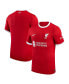 Фото #2 товара Men's Red Liverpool 2023/24 Home Replica Jersey