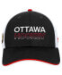 Фото #3 товара Men's Black Ottawa Senators Authentic Pro Rink Trucker Adjustable Hat