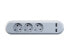 Фото #1 товара Bachmann 381.801 - Indoor - Type F (CEE 7/4) - IP20 - White - Plastic - 3 AC outlet(s)