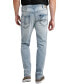 Фото #2 товара Брюки мужские Silver Jeans Co. модель Eddie Athletic Fit Tapered Leg Stretch