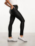 Vero Moda skinny coated jeans in black