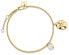 Gold-plated steel bracelet with pendants TOCCOMBO JTBPG-J437