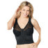 Plus Size Front-Close Longline Wireless Posture Bra