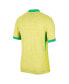 Фото #3 товара Men's Yellow Brazil National Team 2024 Home Match Authentic Jersey