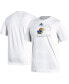Men's White Kansas Jayhawks Locker Lines Baseball Fresh T-shirt