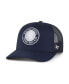 ფოტო #1 პროდუქტის Men's Navy New York Yankees Unveil Trucker Adjustable Hat