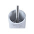 Фото #3 товара Щетка для унитаза DKD Home Decor Серый Серебристый Нержавеющая сталь Цемент Scandi 10 x 10 x 40 cm