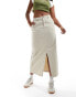 Cotton On ryder utility maxi skirt in stone