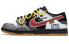 Фото #2 товара 【定制球鞋】 Nike Dunk Low 野鹤制造 缝合怪 复古休闲板鞋 游戏电竞主题 按键 涂鸦 低帮 板鞋 男款 白红 / Кроссовки Nike Dunk Low DB0500-001