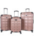 Nottingham 3 Piece Lightweight Hardside Travel Luggage Set