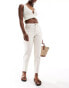 Фото #1 товара Mango mom jeans in white