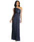 Stardust One-Shoulder Gown