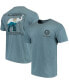 Фото #6 товара Men's Blue Alabama Crimson Tide State Scenery Comfort Colors T-shirt