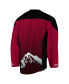 ფოტო #4 პროდუქტის Men's Maroon, Black Colorado Mammoth Replica Jersey