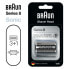 Braun Series 8 Cassette 83M - Shaving head - 1 head(s) - Silver - 18 month(s) - Braun - Series 8