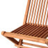 Садовое кресло Kayla 46,5 x 56 x 90 cm Натуральный древесина тика