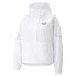 Фото #1 товара Puma Power Cat Pullover Windbreaker Womens White Casual Athletic Outerwear 67325