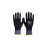 Фото #1 товара Nitras Handschuhe SKIN FLEX C Größe 10 grau/schwarz EN 388 PSA-Kategorie II , VE: 12 Paar