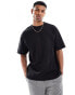 Фото #3 товара ASOS DESIGN essential heavyweight oversized t-shirt 280gsm in black