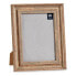 Photo frame 21 x 2 x 26 cm Crystal Wood Brown Copper Plastic (6 Units)