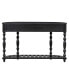 Фото #7 товара 52" Modern Curved Console Table with 4 drawers