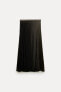 Фото #11 товара Атласная плиссированная юбка — zw collection ZARA