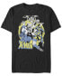 ფოტო #1 პროდუქტის Men's Vintage-Like X-Men Short Sleeve Crew T-shirt