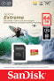 SanDisk Extreme - 64 GB - MicroSDXC - Class 10 - UHS-I - 170 MB/s - 80 MB/s