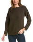 Lafayette 148 New York Ottoman Stitch Sweater Women's Green Xs