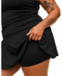 ფოტო #3 პროდუქტის Plus Size Birdie Lotus High Rise Active Skort