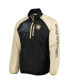 ფოტო #3 პროდუქტის Men's Black, Gold Army Black Knights Point Guard Raglan 1/4-Zip Jacket