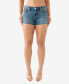 ფოტო #1 პროდუქტის Women's Joey Cut Off Denim Short