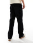 ONLY & SONS cargo trouser in black