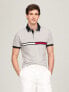 Фото #1 товара Regular Fit Embroidered Stripe Logo Polo