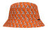 Фото #7 товара Головной убор MLB Fisherman Hat 32CPH4011 в оранжевом цвете.