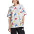 Фото #1 товара ADIDAS Essentials Multi-Colored Logo short sleeve T-shirt