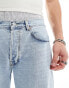 Фото #8 товара Selected Homme loose fit jeans in light wash